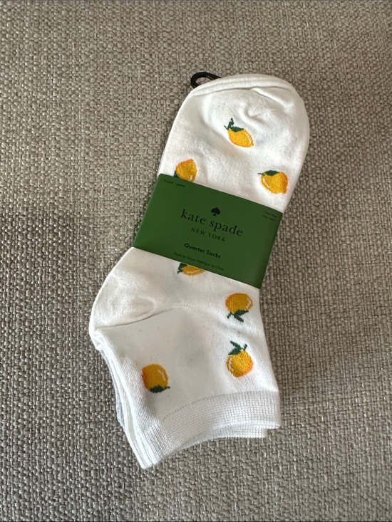 kate spade Accessories - Kate Spade New York Novelty Quarter Socks set of 3